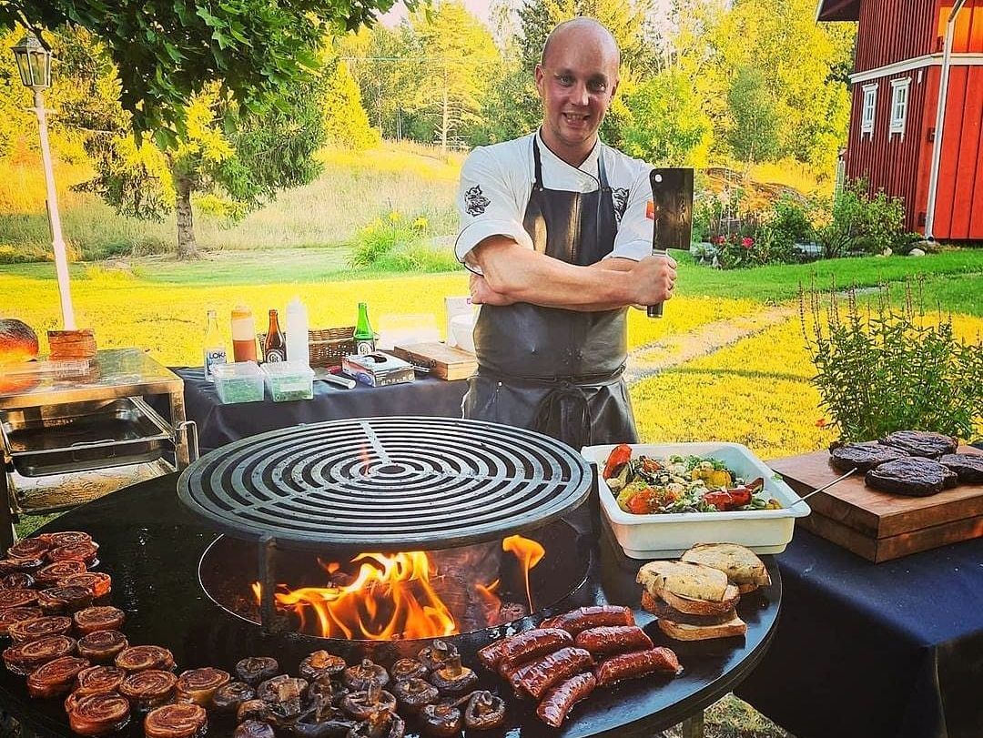 Grillad mat av Kocken & grisen i Uppsala